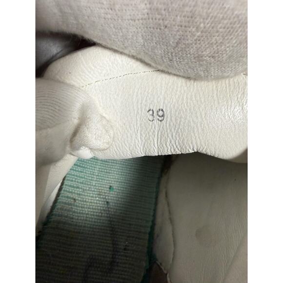 Jimmy Choo Shoes Womens Size 9 Silver Crystal Embellished Chunky Sneakers Italy - Picture 13 of 16